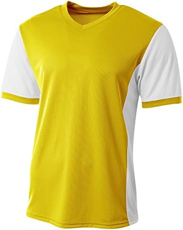 A4 Spor Giyim Altın Gençlik Küçük Premier Futbol Forması Üniforma Üst