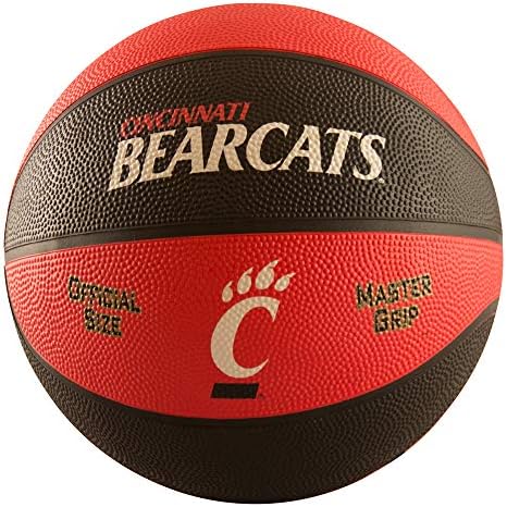 Logo Markalar NCAA Cincinnati Bearcats Unisex İmza Maskot Resmi Boy Kauçuk Basketbol, Kahverengi