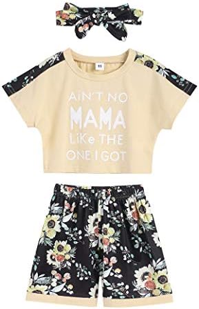 Toddler Bebek Kız Giysileri Düz Renk Hoodie Tops Çiçek Pantolon ile Kafa Bandı Kıyafet Seti