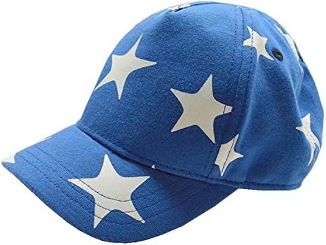 UQ Çocuklar Sevimli Yıldız Pamuk Ayarlanabilir Beyzbol Şapkaları Güneşlikler