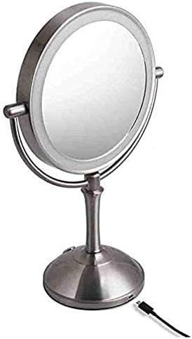 Küçük Ayna Makyaj Vanity MirrorDesktop TwoSided Güzellik Ayna Çoklu Büyütme Kozmetik Ayna 360° Döner Banyo Aynası Makyaj Aynası