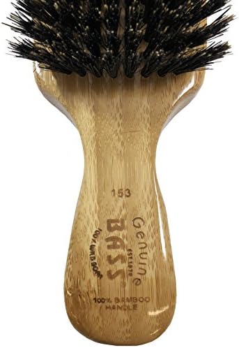 Bas Fırçalar 100 % Yaban Domuzu Kıl Klasik erkek Kulübü Tarzı Saç Fırçası, 100 % Saf Bambu Kolu ile, Parlar, Koşulları, ve