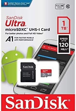 Ultra 1 TB microSDXC Sony E2043 için Çalışır Artı SanFlash ve SanDisk tarafından Doğrulanmış (A1/C10/U1/8 k/120MBs)