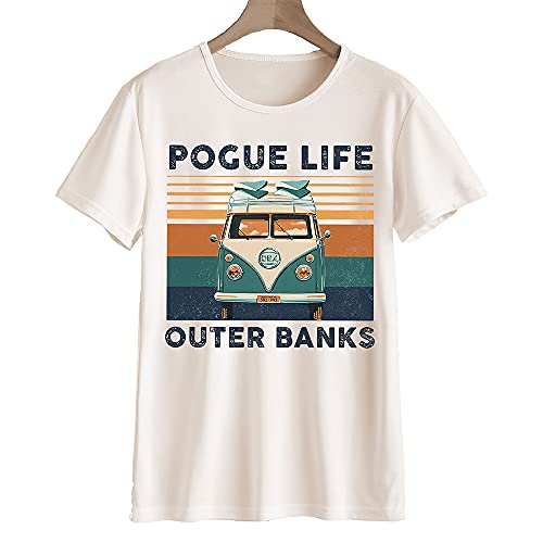 Pogue Hayat Dış Bankalar Retro Vintage T-Shirt