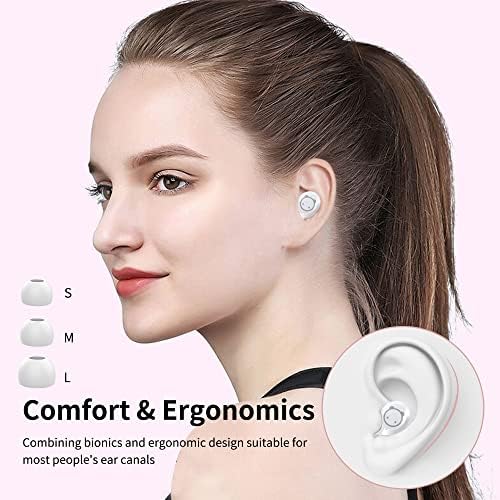 AMAFACE Bluetooth Kulaklıklar Pembe kablosuz kulaklık Çocuklar için 36 H Çalma Süresi IPX5 Su Geçirmez Gürültü Azaltma Akülü