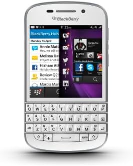 BlackBerry Q10 Kilitli Cep Telefonu, 16 GB, Beyaz