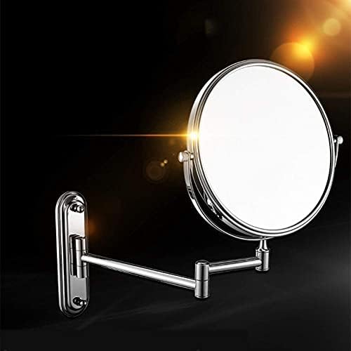 Nhlzj XİAOQİANG Duvara Monte Makyaj Aynası, Çift Taraflı Vanity Büyüteç Makyaj Aynası, 360 Derece Döner, Uzatılabilir Kol,