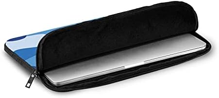 10 İnç İnç Laptop Çantası Kol Çantası Mavi Kamuflaj Dizüstü Su Geçirmez Bilgisayar Tablet Taşıma Çantası Kapak