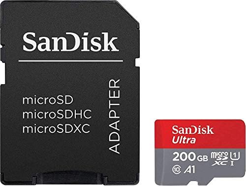 Ultra 200 GB microSDXC Çalışır Asus ZB555KL Artı tarafından Doğrulanmış SanFlash ve SanDisk (A1/C10/U1/8 k / 120MBs)