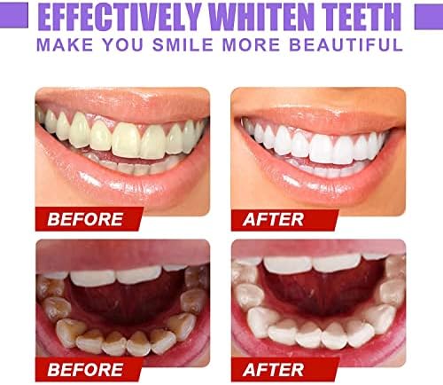 2 ADET V34 Renk Düzeltici, Diş Temizleme Diş Macunu Diş Beyazlatma Emaye Bakımı Hassas Dişler için Diş Macunu Lekeleri, Yoğun