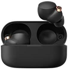 Sony WF-1000XM4 Endüstri Lideri Gürültü Önleyici Gerçekten Kablosuz Kulaklık Kulaklıklar Alexa Dahili, Siyah