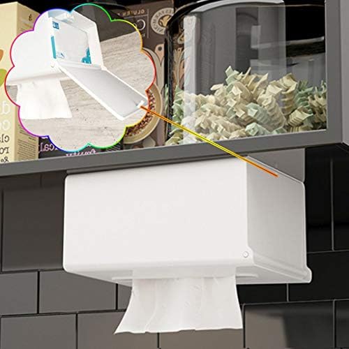 SZXJJ Mutfak Doku Kutusu Duvara Monte Kağıt Havlu Tutucu Mutfak Kağıdı saklama kutusu Plastik Peçete Dağıtıcı Tuvalet Kağıtları
