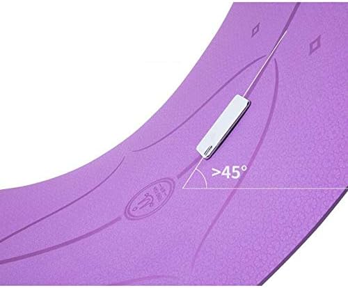 Hyococ Yoga mat Yoga Mat TPE Vücut Hattı Yoga Mat Uzatma Geniş 80 CM Yoga Mat Kalınlaşma Kaymaz Acemi spor matı spor paspaslar