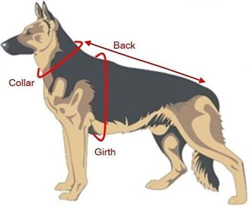 Köpekler için Dogline Yelek Koşum Takımı ve 2 Çıkarılabilir Adopt Me Yamaları, X-Large/36-46, Yeşil