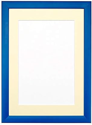 Çerçeve Şirketi Gökkuşağı Renk Aralığı Resim/Fotoğraf / Poster Çerçevesi ile Stiren Kırılmaz Perspex Levha Mavi Çerçeve ile