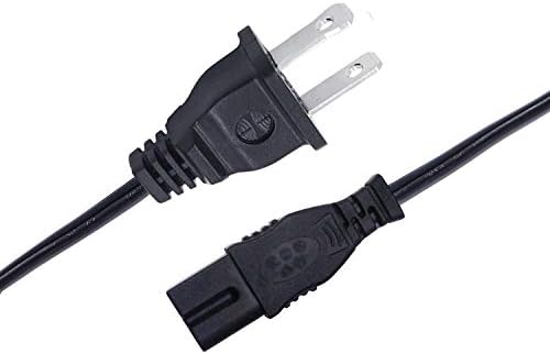 UL Listelenen AC Güç Kablosu Değiştirme için Brother SQ9185 CE-8080PRW CE-1100PRW CE-4000PRW CE5000 CE5500 HC1850 Şarkıcı Beyaz