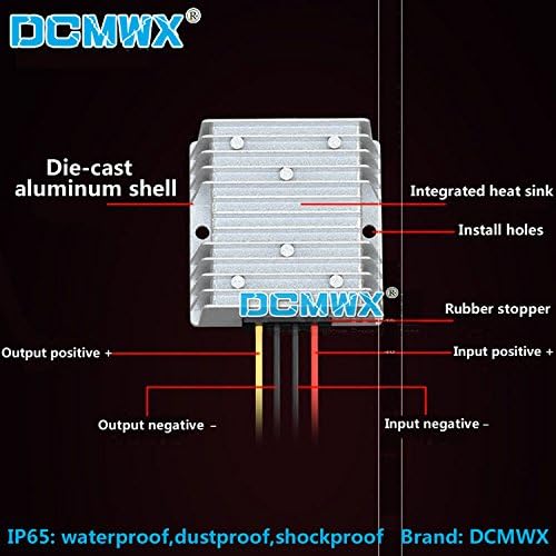 DCMWX boost gerilim dönüştürücüler 12V24V dönüştürmek 48 V step up araba güç invertörleri Giriş DC10V-36V Çıkış 48V1A2A3A4A