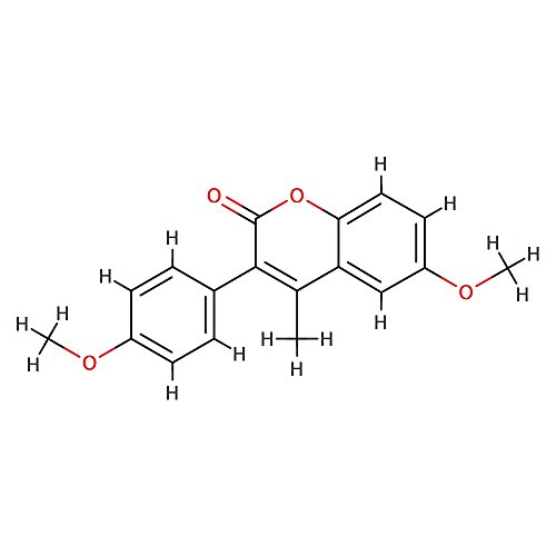 6-METOKSİ-3 (4'-METOKSİFENİL)-4-METİLKUMARİN, 250 mg