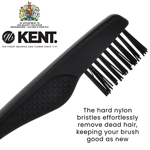 Kent LC4 Kadınlar için En İyi Saç Fırçaları Detangler Cherrywood'dan Yapılmış Kuru Fırça-Tüm Uzunluklarda Orta Kalın Saçlar