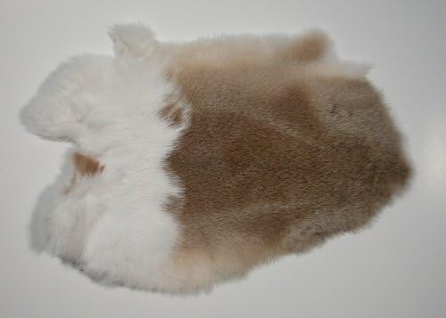 X-Large Doğal Üst Sınıf Tavşan Kürk Pelt Cilt Tahnitçilik 18 ~ kahverengi