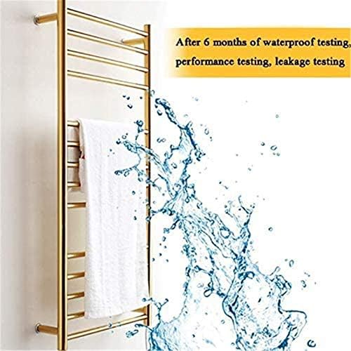 XZGDEN Banyo duvar ısıtıcı havlu ısıtıcı, havlu ısıtıcı, elektrikli havlu askısı Paslanmaz Çelik Güvenlik Enerji Tasarrufu