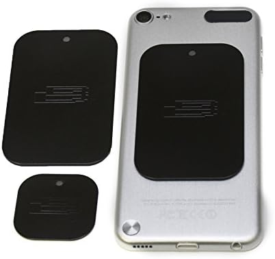 Bracketron Smartphone Ek Yedek Metal Montaj Plakaları Mıknatıs Bağlar ile çalışır iPhone X 8 Artı 7 SE 6 s 6 Samsung Galaxy