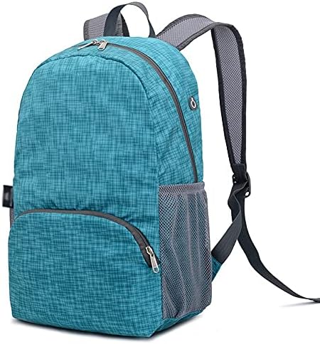 ZZWZM açık spor sırt çantası su geçirmez ışık katlanır cilt çanta seyahat ve eğlence günlük yürüyüş ve yürüyüş sırt çantası