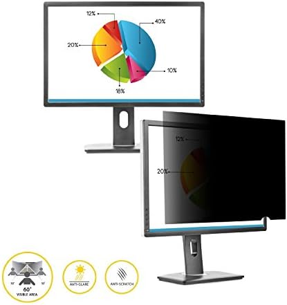 EPHY Gizlilik Filtresi/Anti-Parlama / Ekran Koruyucu için Laptop Tft Monitör Masaüstü Pc LCD Led Ekran 24 inç 16:9