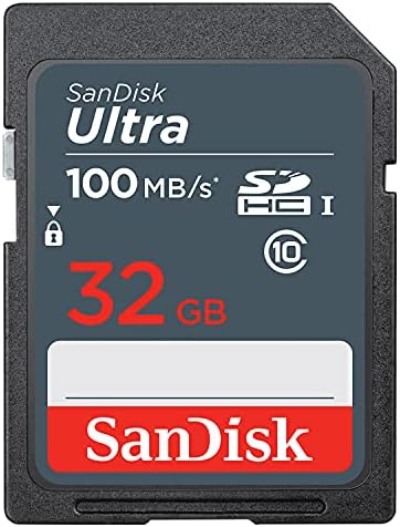 SanDisk 32 GB Ultra Sınıf 10 SDXC UHS-I SD Hafıza Kartı Nikon D780 Z50 Z7 Z6 D850 D750 D500 D810 D610 D3500 D3400 D3300 D3200