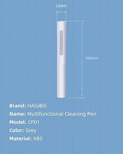 Bluetooth Kulaklık Temizleme Kalemi,Mini Taşınabilir Kulak İçi Kulaklık Fırçası ,Kulaklıktaki Tozu Temizlemek için 3'ü 1 arada