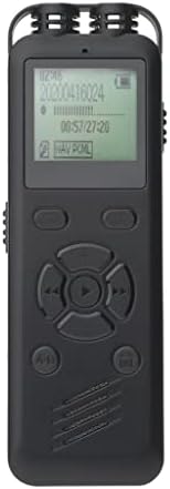 WAV,MP3 Çalarlı Mini Denoise Telefon Kayıt Kalemi USB Profesyonel Kulaklık Dijital Ses Kaydedici Edinin (Renk: Siyah, Boyut: