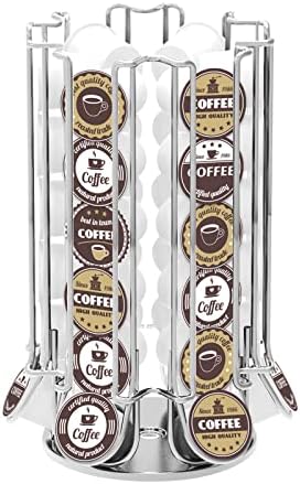 Kahve Pod Tutucu Kahve Makinesi Fincan Kapsül Tutucu Organizatör için K Fincan Kahve Bakla, 36 Bakla Tutar, gül Altın