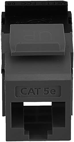 Leviton 5G108-BY5 GigaMax 5E Hızlı Bağlantı Konnektörü, Cat 5E, Sarı, 25'li Paket