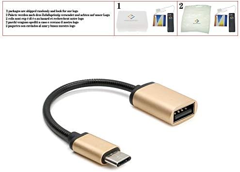 Metal USB C 3.1 Tip C Erkek USB Dişi OTG Data Sync Dönüştürücü Adaptör Kablosu, Karışık Renk
