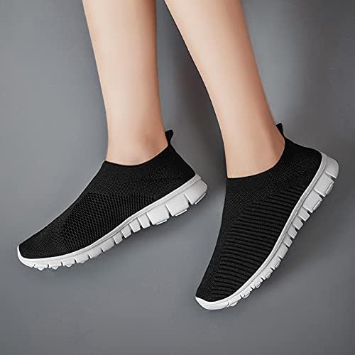 FlekmanArt Erkekler ve Kadınlar Sneakers Slip-on Mesh Nefes Hafif koşu ayakkabıları Düşük Üst rahat yürüyüş ayakkabısı