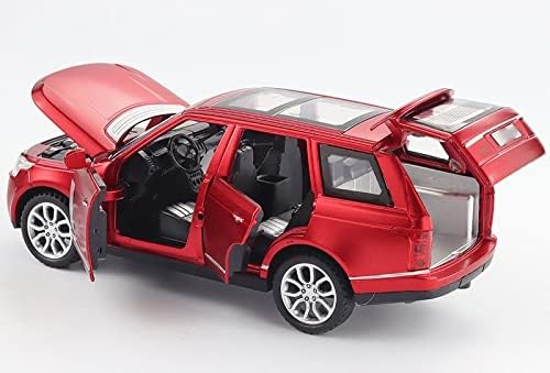 JMSM 1: 32 Off Road SUV için Alaşım Die Cast Model oyuncak araç Simülasyon Ses ışık Geri Çekin Hediyeler Koleksiyonu Süsler