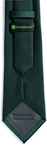 Fortunatever Erkek Düz Renk Kravat, Birden Fazla Renk+Hediye Kutusu İle El Yapımı Kravatlar