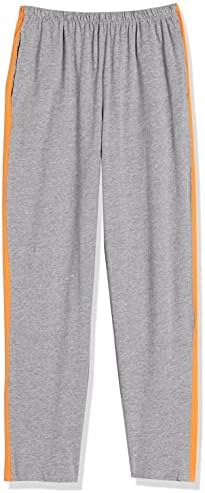 AmeriMark Kadın Kontrast Çizgili Sweatpants-Cepli Pull-On Pantolon