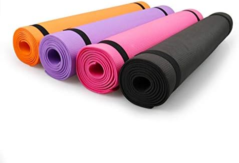 NC Yoga Paspaslar Kaymaz Battaniye P V C Jimnastik Spor Sağlık Kaybetmek Ağırlık Fitness Egzersiz Pedi Kadın Spor Yoga Mat