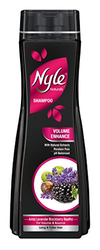 Reetha, Böğürtlen, Lavanta ve Amla içeren Nyle Şampuan (Uzun ve Bouncy) Nutrition Boost Kompleksi
