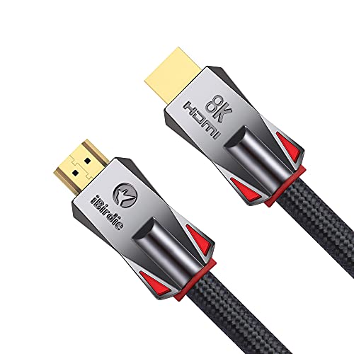 HDMI 2.1 Kablo 15 Feet 8K @ 60hz 4K@60hz 4K@120hz HDCP 2.3/2.2 eARC/ARC 48 Gbps Ultra Yüksek Hız Apple-TV PS5 PS4, Xbox One