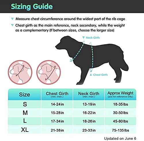 ZeusDaBear Köpek Koşum / Yansıtıcı Hiçbir Çekme Koşum Pet Yelek / Çok Kolay Kontrol Pet Yürüyüş Küçük Orta Büyük XLarge Köpekler