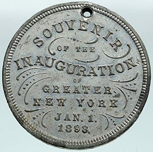 1893 bilinmeyen 1893 ABD NEW YORK NYC Açılış Belediye Başkanı VAN WYCK Mezhep_in_description İyi