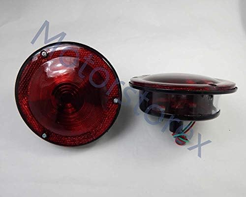MotorStorex-Kombinasyon Parkı Kırmızı lens ışık Meclisi için WİLLYS JEEP CJ3 CJ5 CJ6 CJ2A CJ3A CJ3B