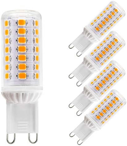 G9 LED Ampul Kısılabilir, 2700 K (Sıcak Beyaz), 4 W (40 Watt Halojen Eşdeğeri), AC 110 V, 63 / adet 2835SMD, 370LM, Bi Pin