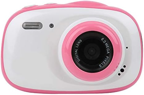 Yivibe 6X Zoom Çocuk Kamerası, Mini Kamera, Normal Çekim için Video Kaydı Gecikmeli Çekim Sürekli Çekim (Pembe, Mavi)