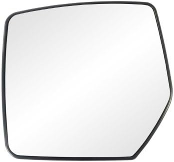 Sürücü Tarafı Isıtmasız Ayna Camı w/ destek plakası, Dodge Nitro, 6 1/4 x 6 3/4 x 8 3/16