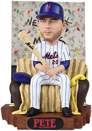 FOCO Pete Alonso New York Mets Yabancı Şeyler Alfabe Duvar Bobblehead MLB
