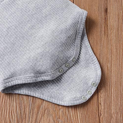 Yenidoğan Bebek Erkek Yaz Kıyafetler Bebek Nervürlü Örme Pamuk Kısa Kollu Üst Gömlek + Şort Iki Parçalı Giysi Set