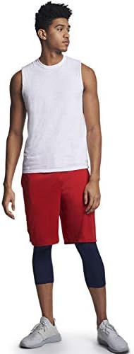 Russell Atletik erkek Pamuk Performans Kolsuz Kas T-Shirt